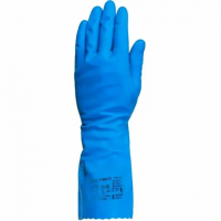 ГВАРД SL1 Перчатки из латекса и нитрила, синие (XL)