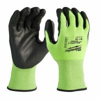 Перчатки Хай-виз Кат левел (HI-VIS Cut level) 3/C 10/XL